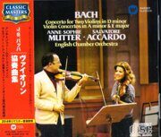 Bach-Violin Concertos 1042 1043 1041-Anne-Sophie Mutter Salvatore Accardo (1983)  < 2014 Warner CD Japan (Компакт-диск 1шт)
