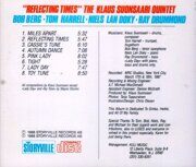 Klaus Suonsaari Quintet-Reflecting Time  < 1988 Storyville CD Denmark (Компакт-диск 1шт) bop-jazz Tom Harrell Bob Berg